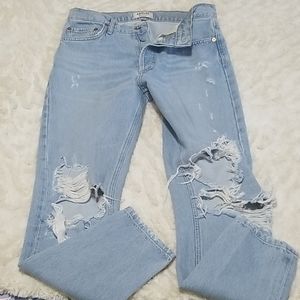 Agolde ripped jeans